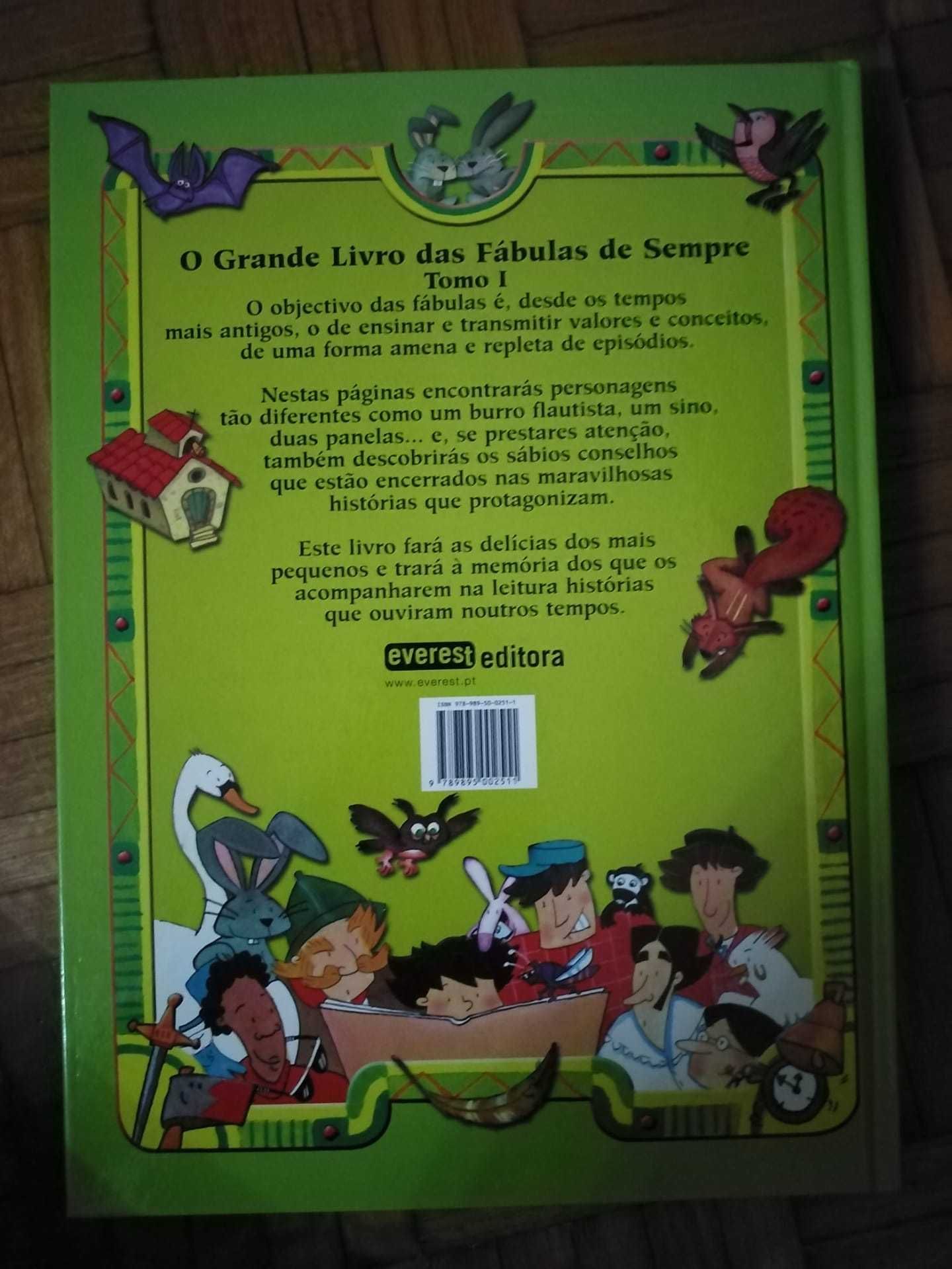 Livro "O Grande Livro das Fábulas de sempre"