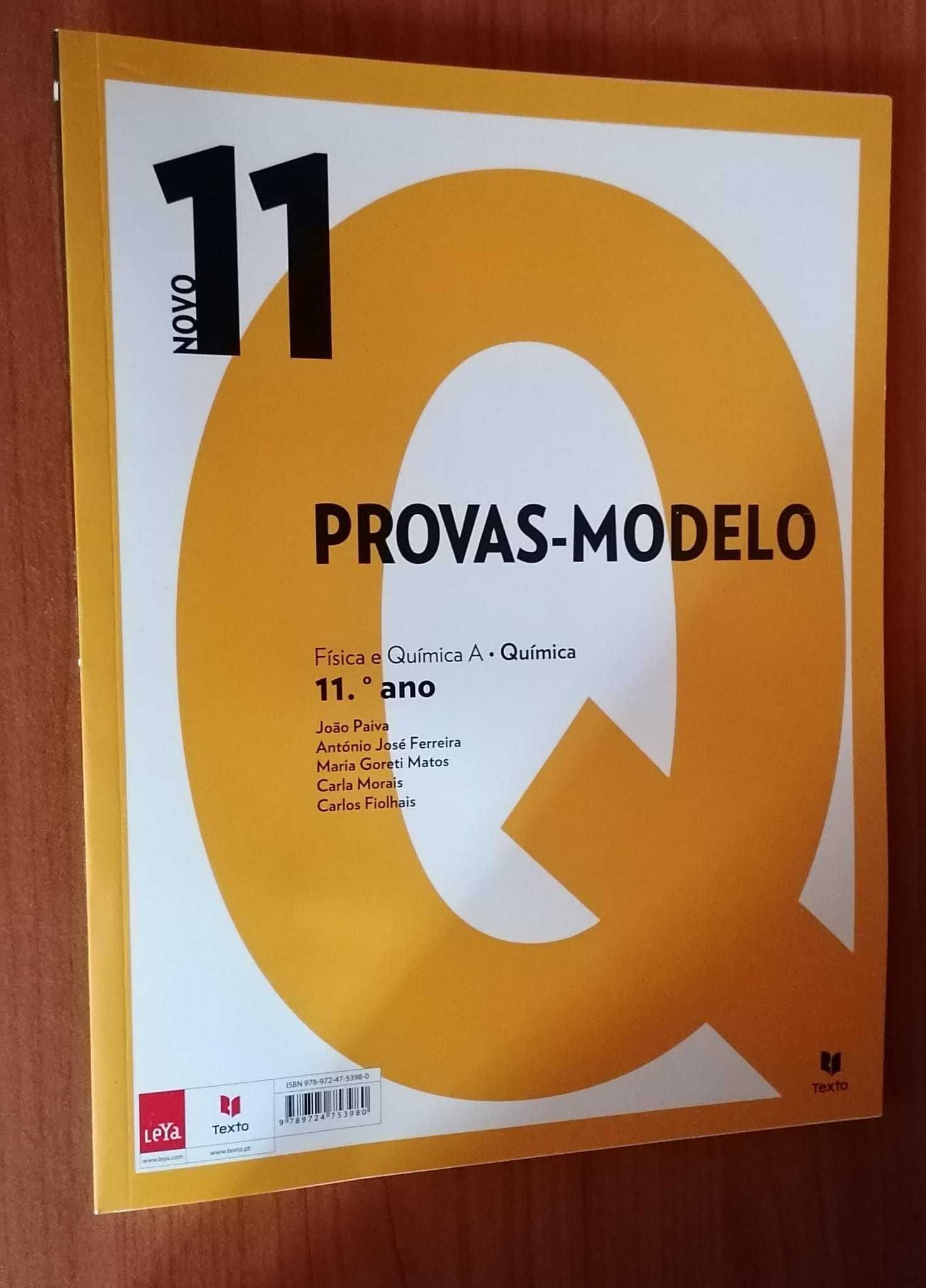 Provas Modelo Fisico-Quimica - 11º Ano