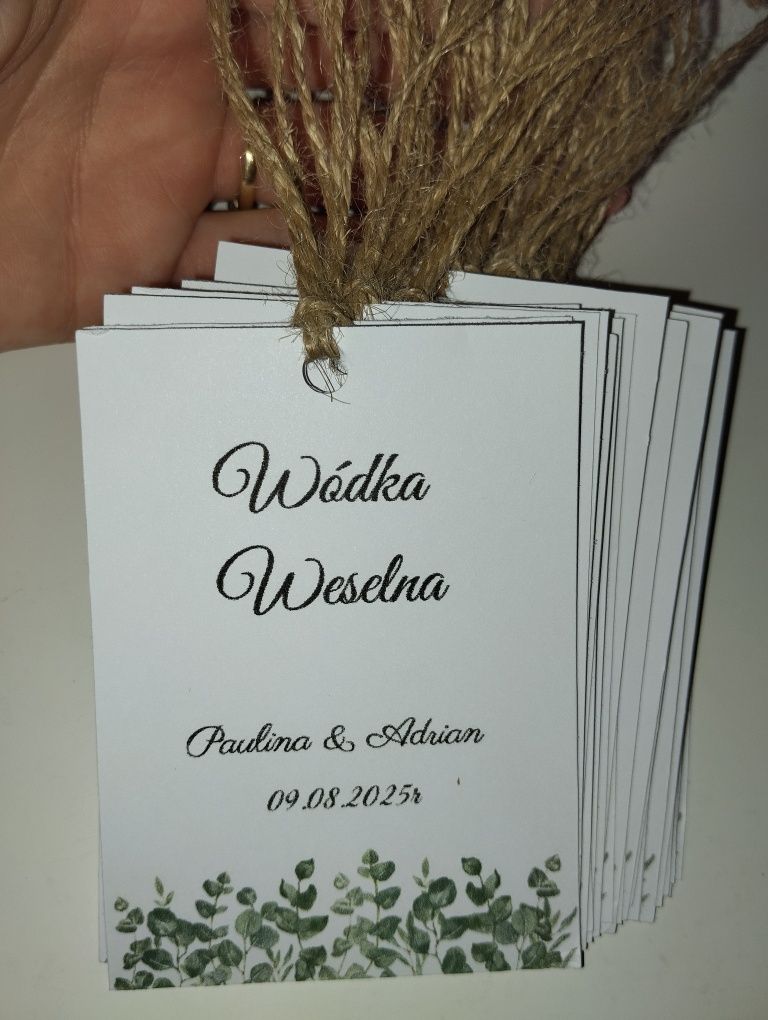 Winietki, zawieszki