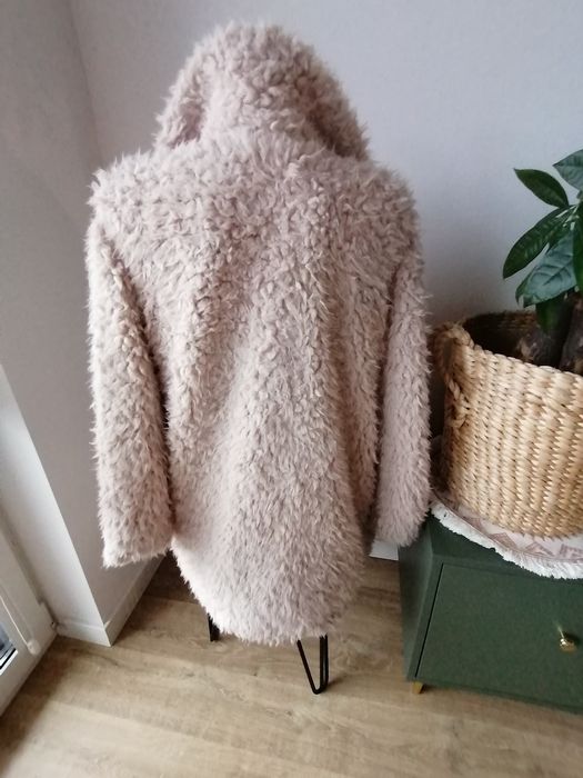 Futro futerko futrzany płaszcz CROPP r. L