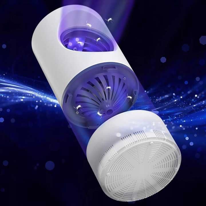 Lampa Elektryczna Owadobójcza UV Pułapka na Owad na Komary Muchy Ćmy
