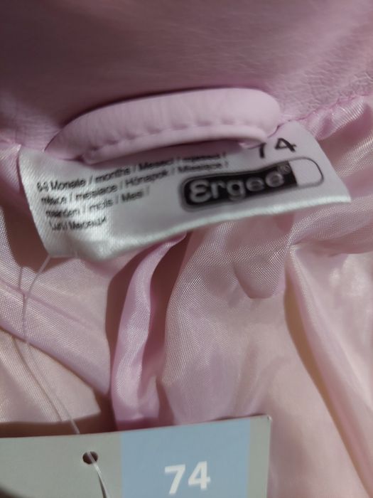 Ramoneska liliowy,nowa,r.74