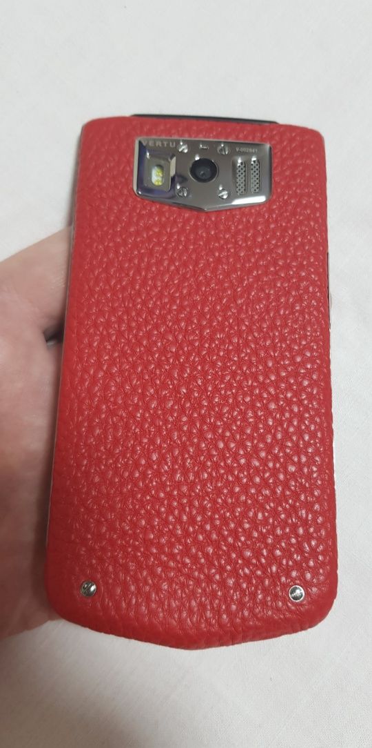 Vertu Constellation V Red, Красный, Бордовый, верту, signature touch