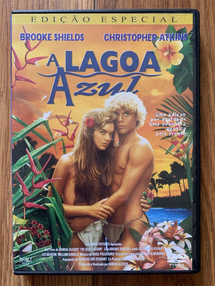 A Lagoa Azul - Brooke Shields - dvd