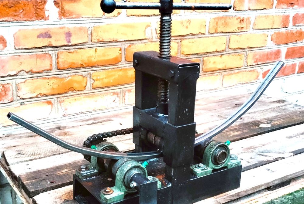 Трубогиб, аренда профілегиба, згинання профильної труби