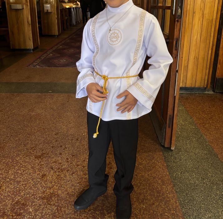 Alba dla chłopca, komunia