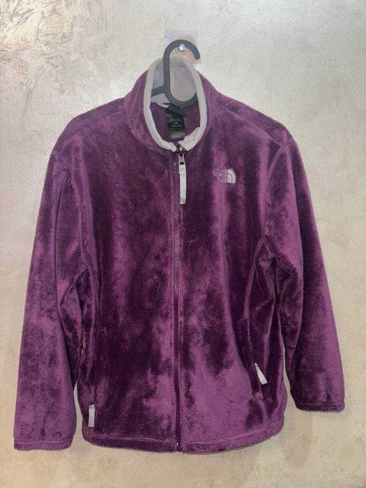 The North Face Жіноча флісова куртка фіолетового кольору розмір L