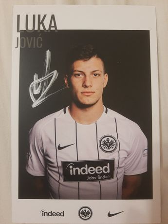 Luka Jović autograf