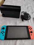 Nintendo Switch + karta pamięci + kontroler