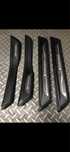 Frisos das grossuras soleiras das portas bmw serie 1 f20 f21