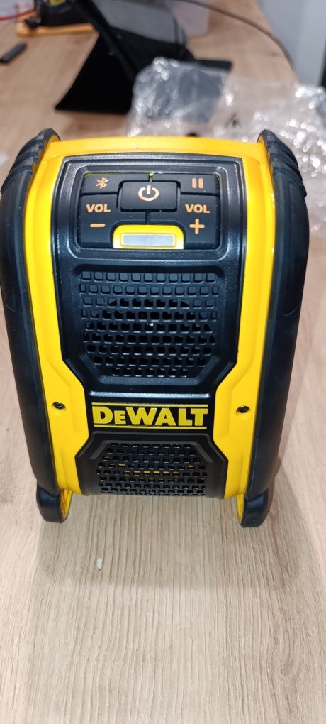 DeWalt DCR006 głośnik budowlany Bluetooth zamienie