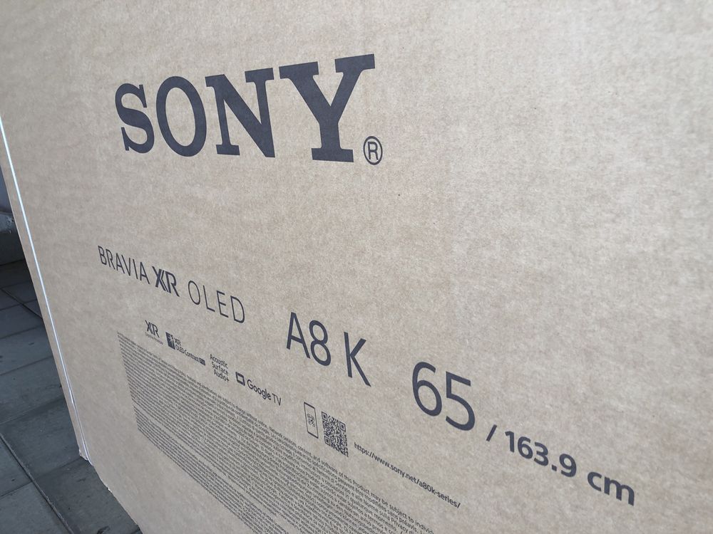 Телевізор Sony OLED XR-77A80K, 65A80K, 55A80K