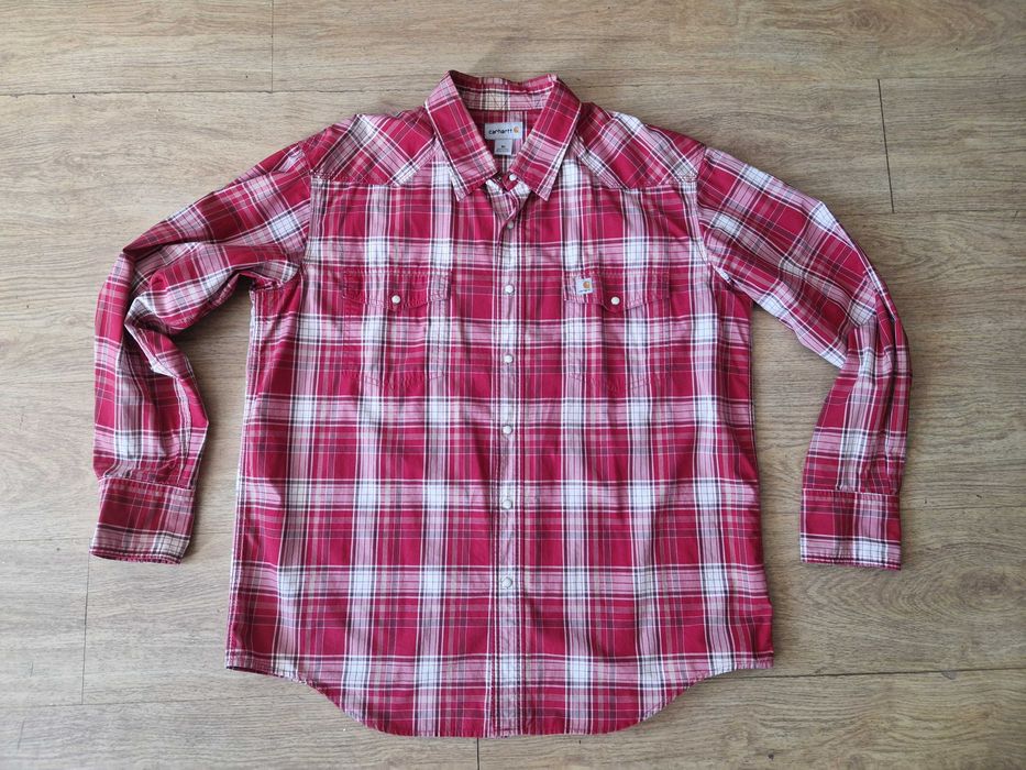 Czerwona Koszula Carhartt XL