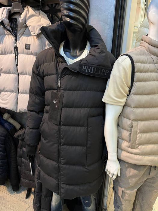 Зимова Тепла подовжена куртка Philipp Plein