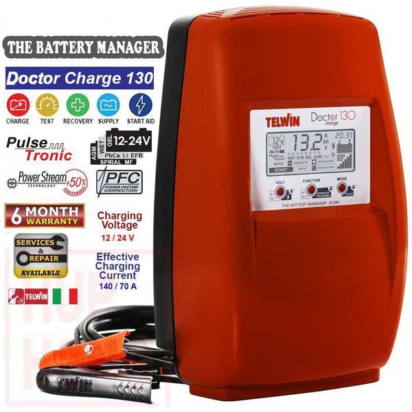 Carregador de bateria  TELWIN Doctor charge 130