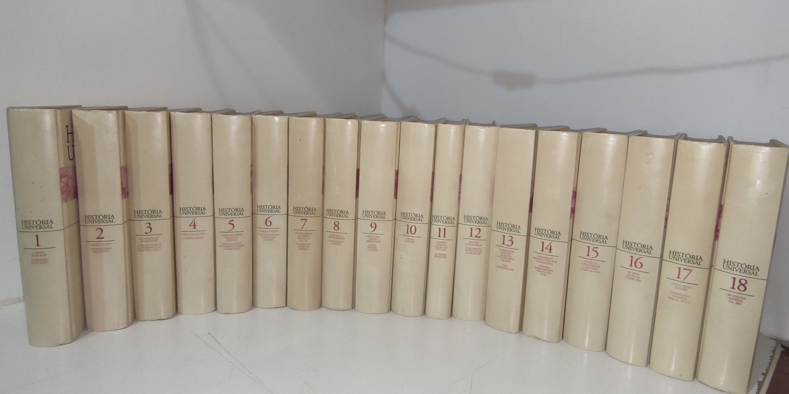 LIVRO - Colecção: História Universal - 18 volumes - REF - SD