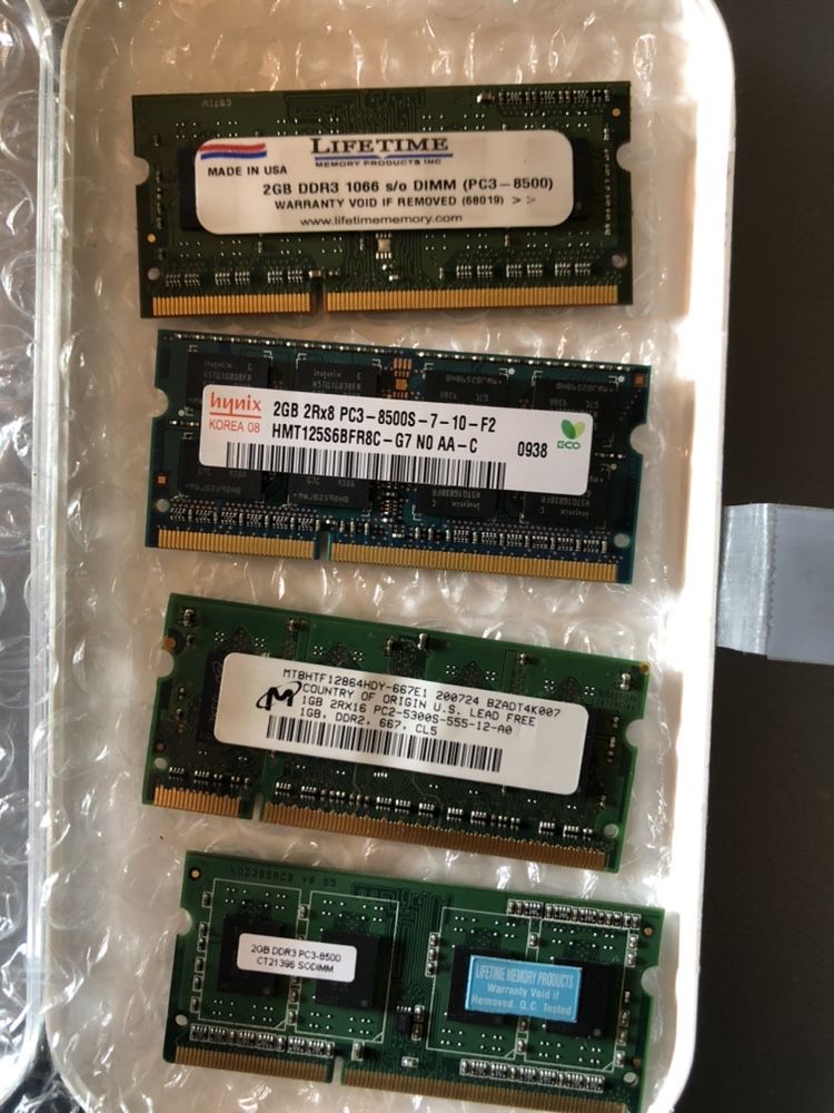 Memória RAM MacBook Pro 2Gb 2Rx8 PC3