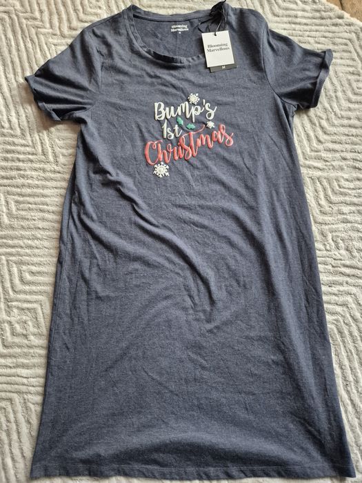 Świąteczna koszulka nocna dla przyszłej mamy, Blooming Marvellous,r.M