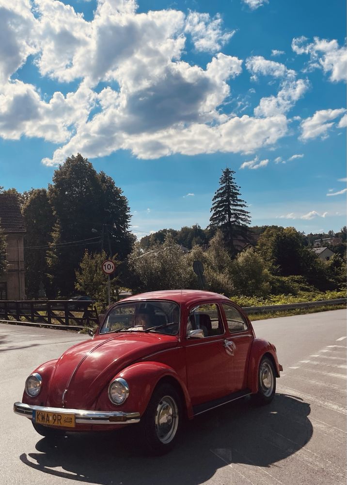 Volkswagen Garbus - auto z charakterem na ślub/sesję zdjeciową