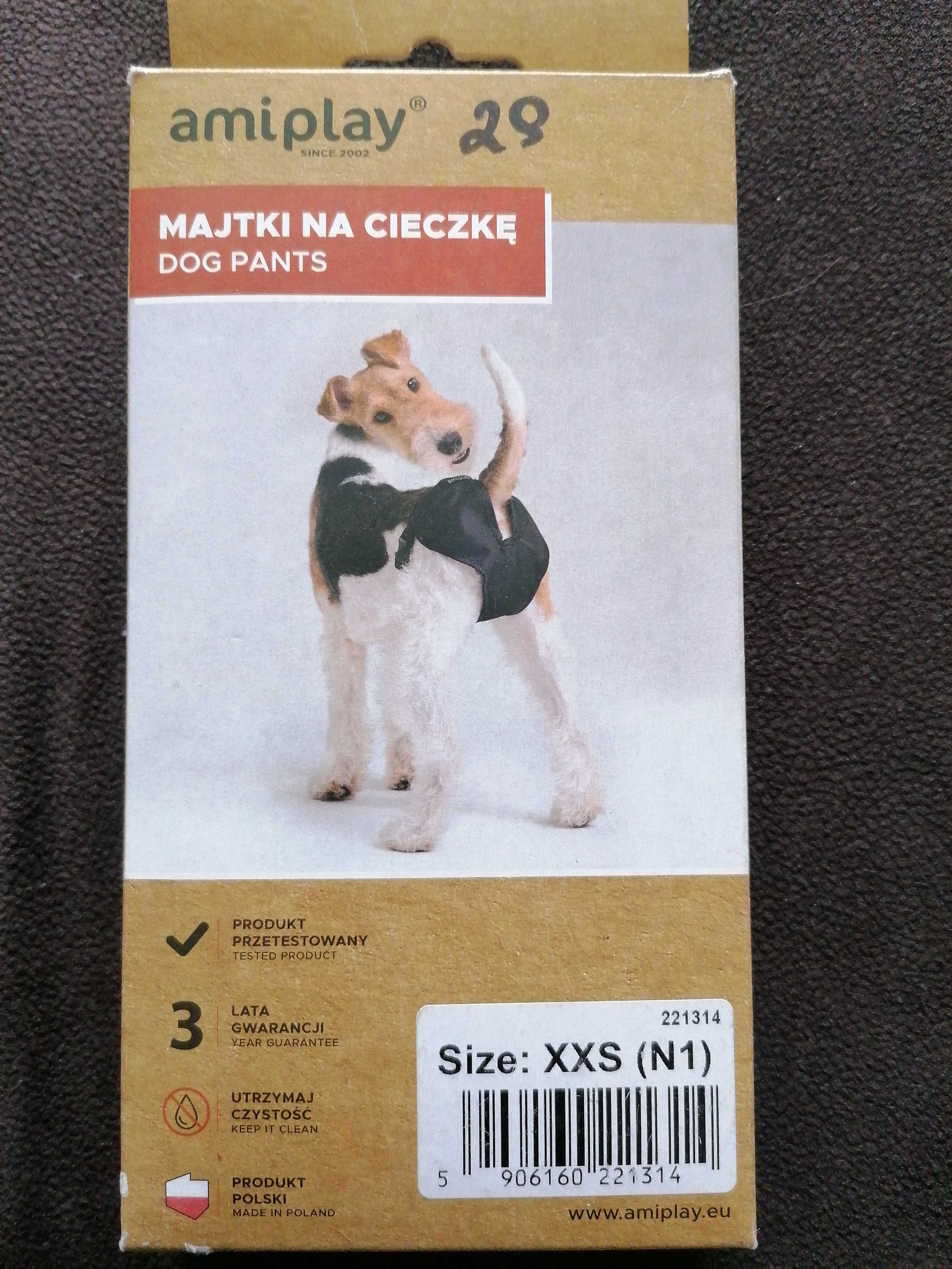 Majteczki na cieczkę xxs