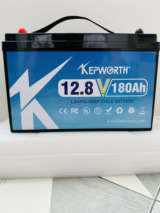 Акумулятор KEPWORTH LiFePo4 12V 180Ah 12V 120Ah BMS літійзалізофосфат