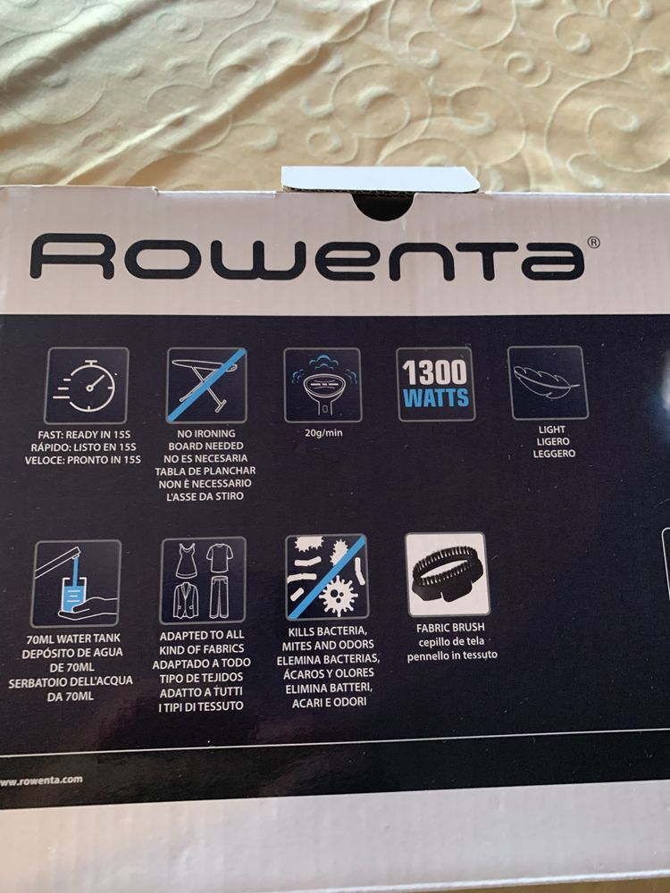 Vaporizador de Roupas Portátil Rowenta Access Steam – 1300W