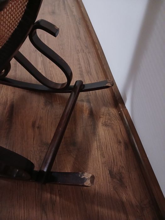 Кресло качалка деревяное итальянское