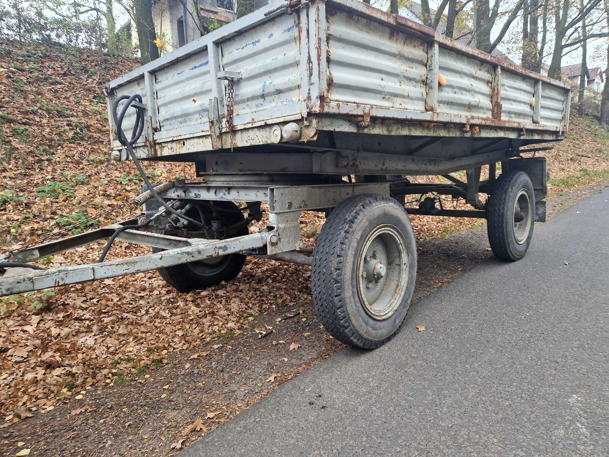 przyczepa wywrotka autosan d-47 sanok kaczuszka