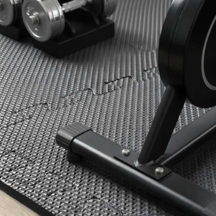 Czarna Mata Piankowa 1cm Puzzle do ćwiczeń fitness sprzęt siłownia