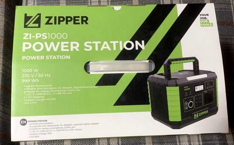 Терміново продається портативна зарядна станція Zipper ZI-PS1000!!!