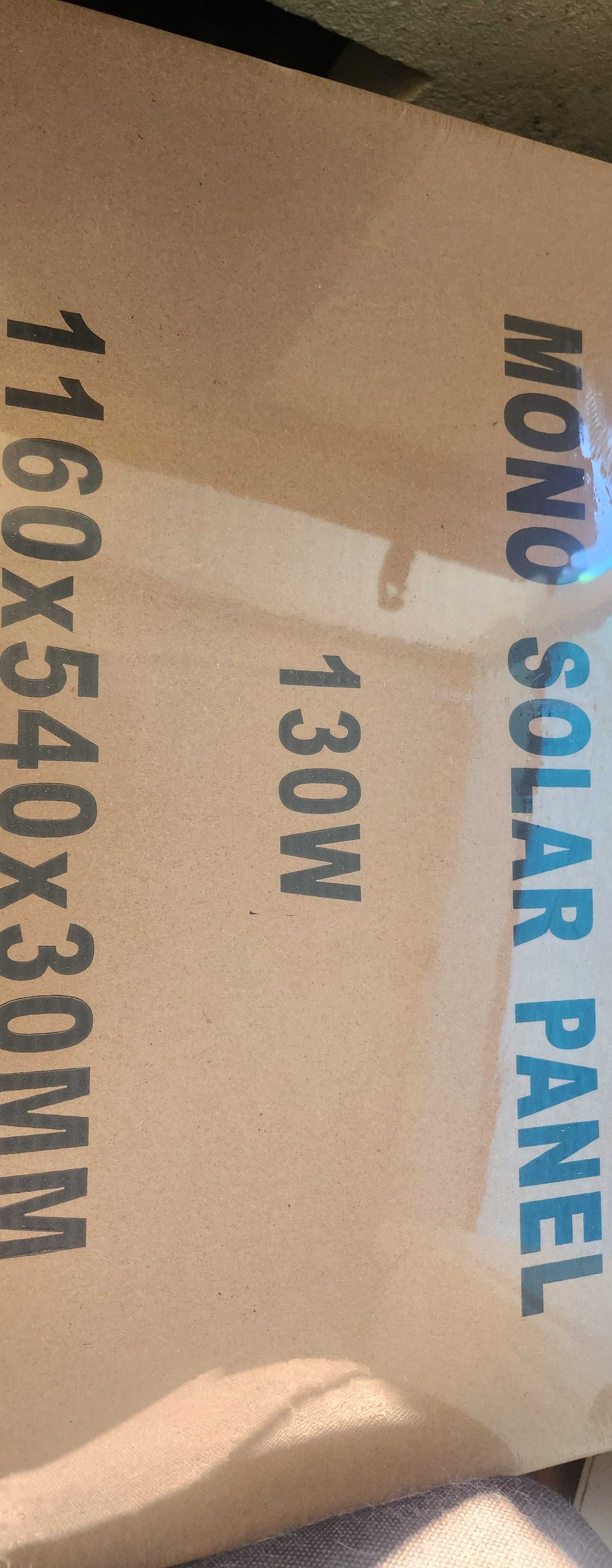 Painel solar 130w+Mppt cotroladora novo na caixa