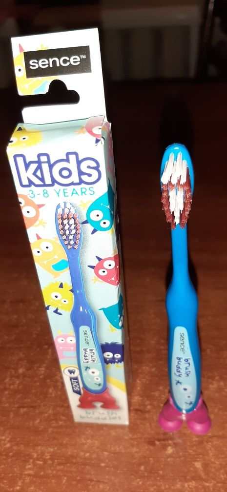 Щётка  зубная детская Kids sence,мягкая 3-8 лет.