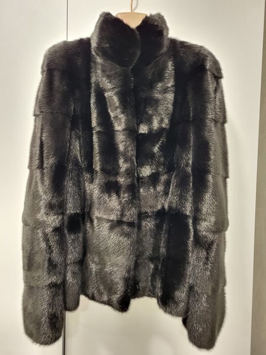 Шуба норкова натуральна