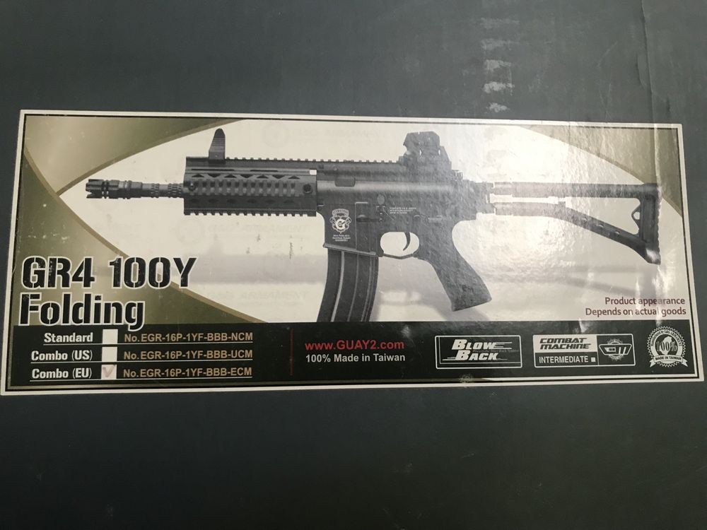 Airsoft M4 G&G Blowback NEGOCIAVEL