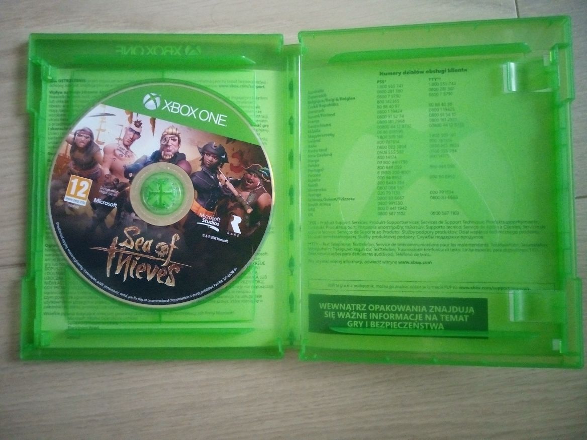 Sea of thieves na konsolę Xbox One, wersja pudełkowa