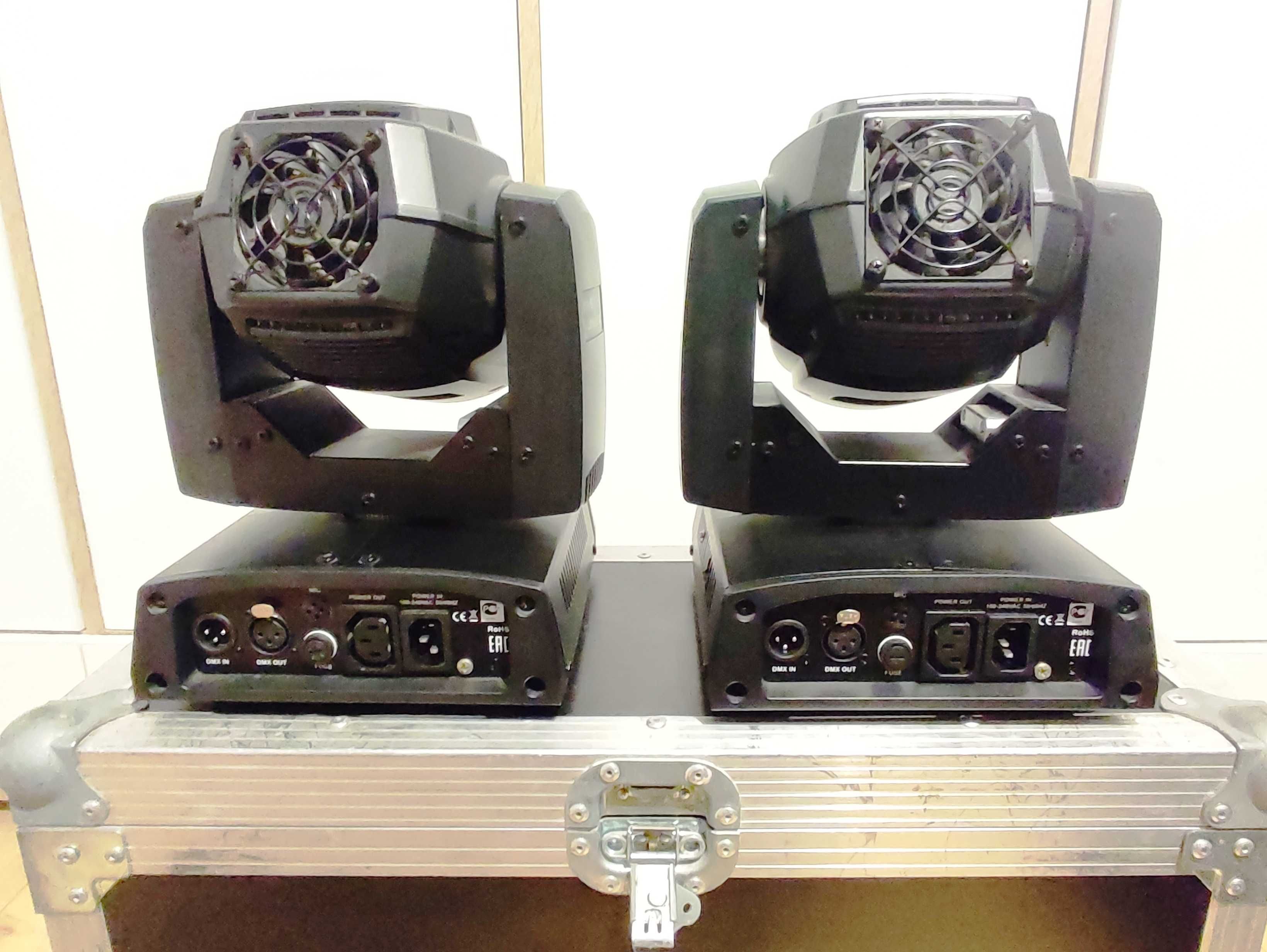 2x Involight LED MH-50s jak Showtec Phantom 50 mkII ruchoma głowa