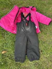 Зимовий комбінезон,штани куртка для дівчинки Reima,80,86 см