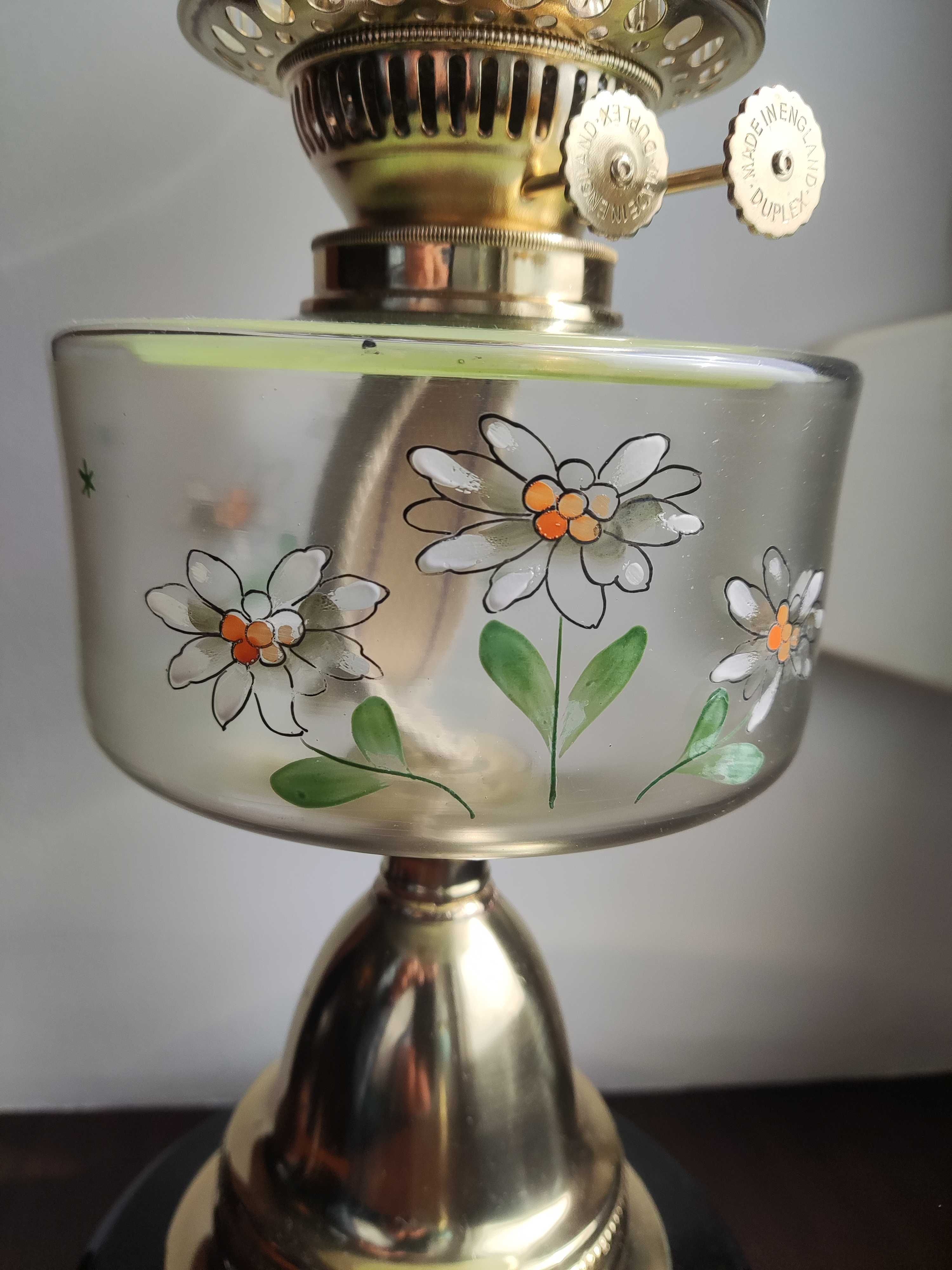 Angielska wiktoriańska lampa naftowa nr 881