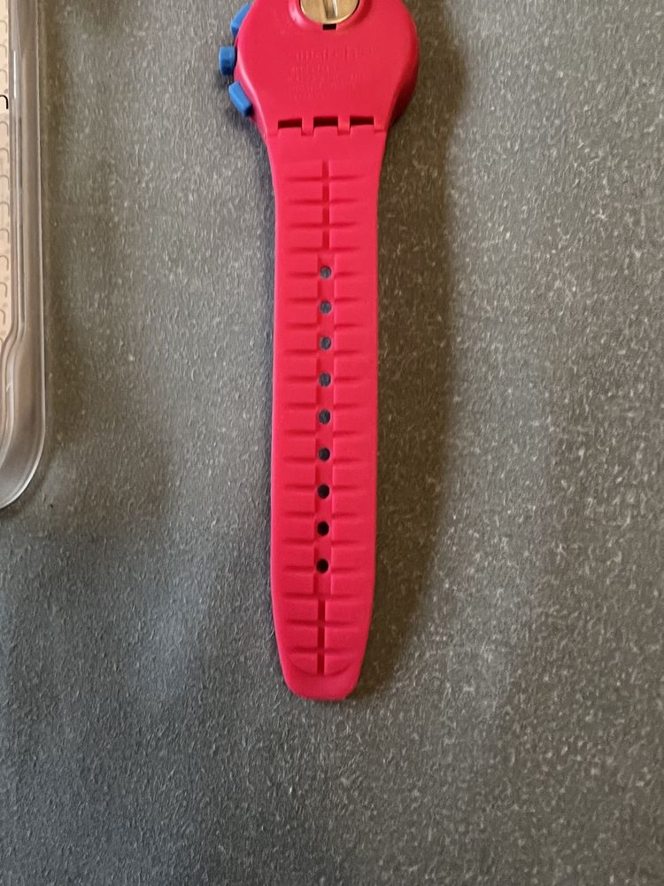 Relogio swatch rosa
