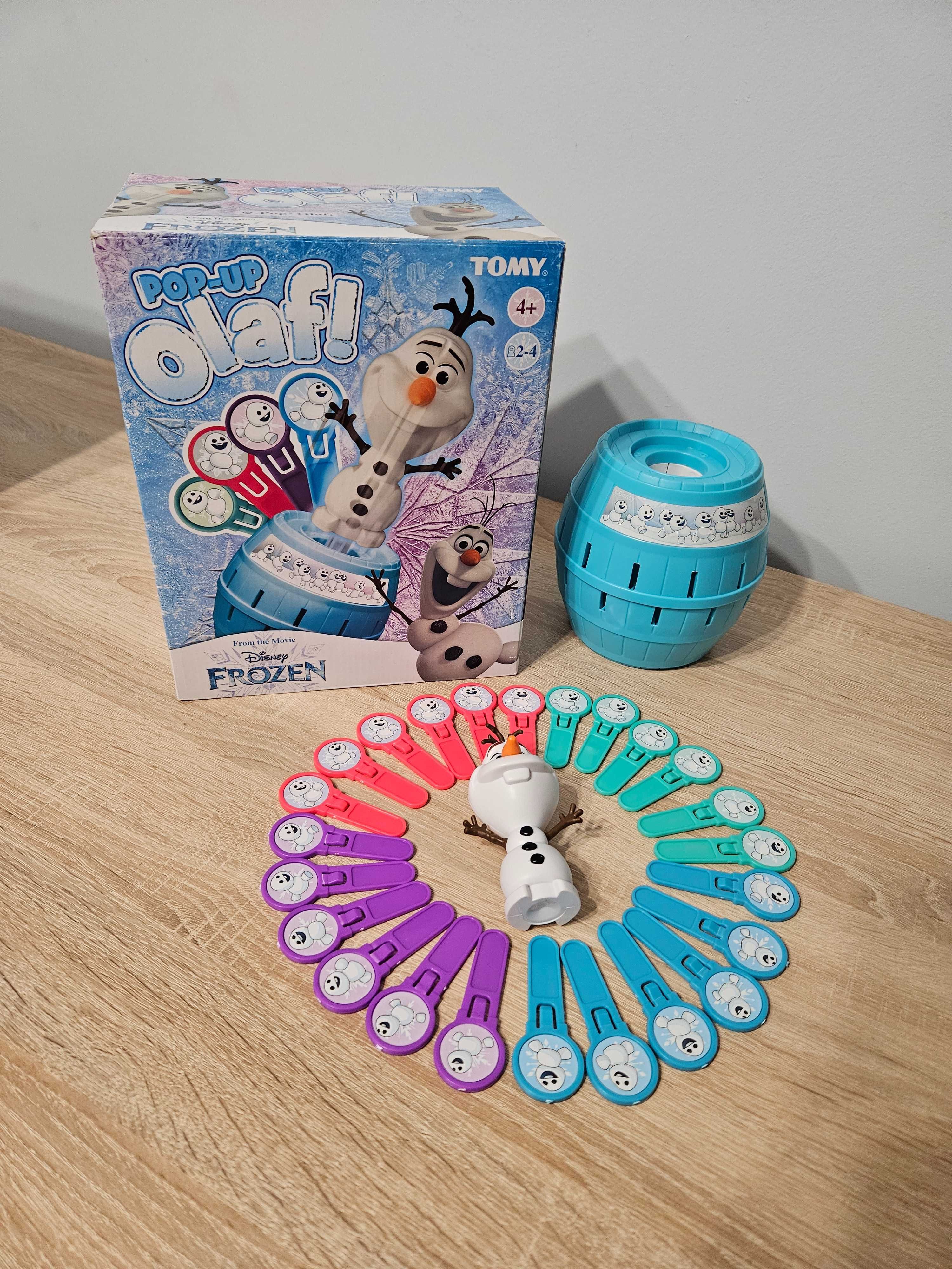 Gra zabawka: TOMY Frozen Pop Up Olaf