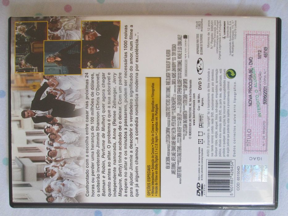 DVD Noiva Procura-se, com Renée Zellweger, Brooke Shields, Artie Lange