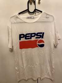 T-shirt branca "pepsi"