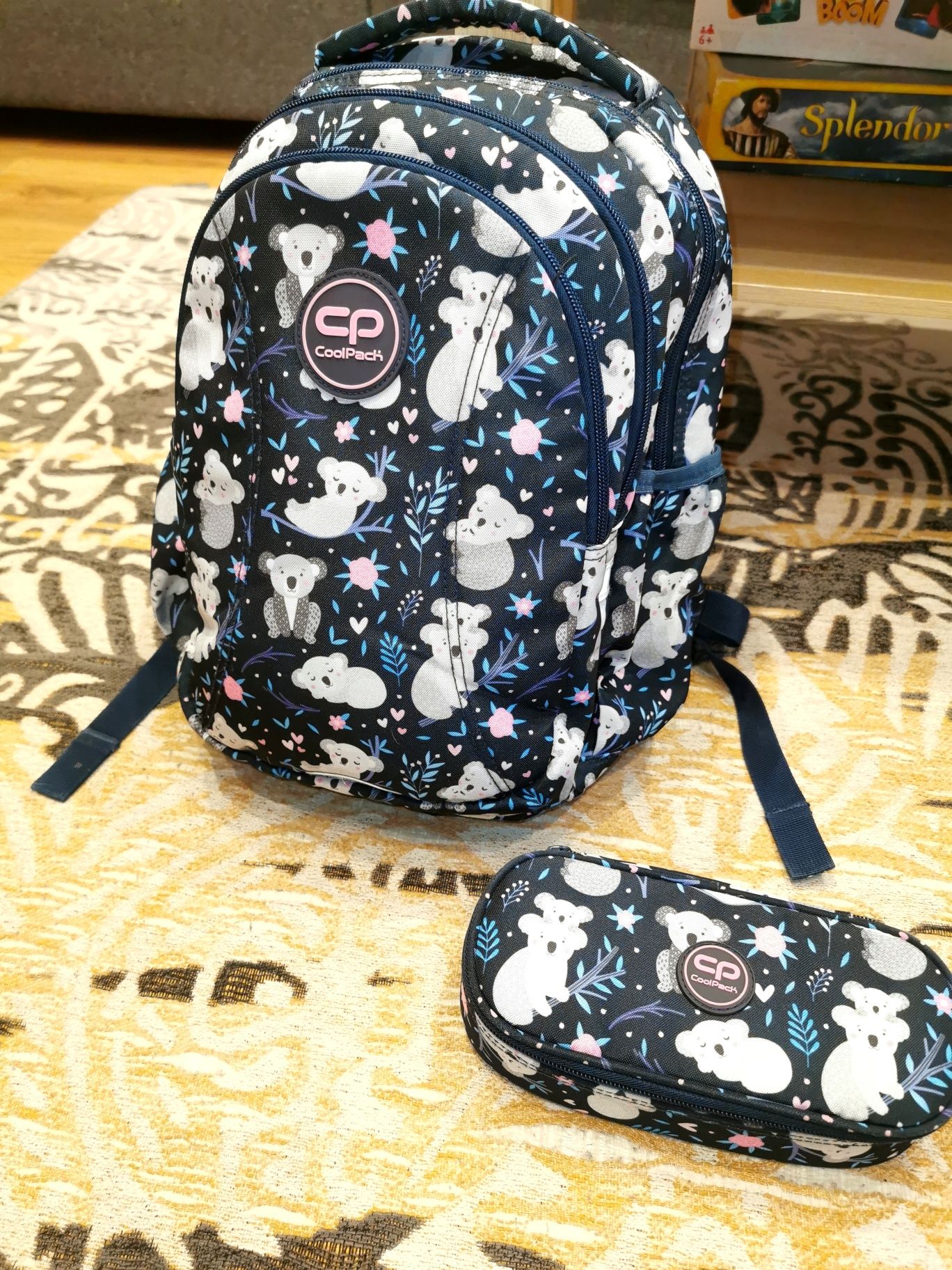 Plecak coolpack koala i piórnik