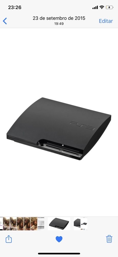 PlayStation 3 pouco uso