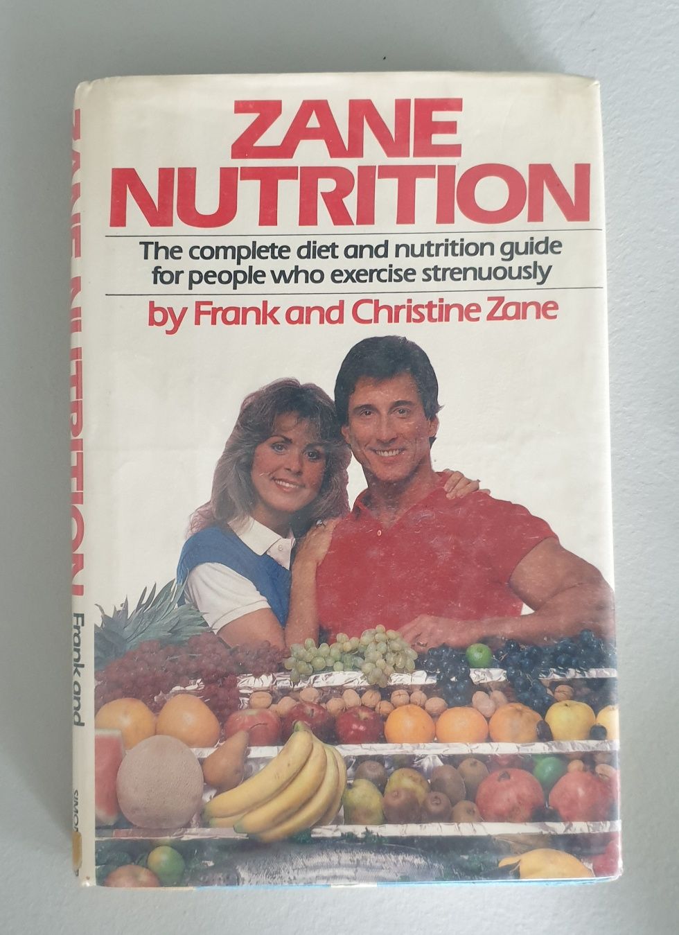 Zane Nutrition by Frank Zane - stan dobry, książka angielska