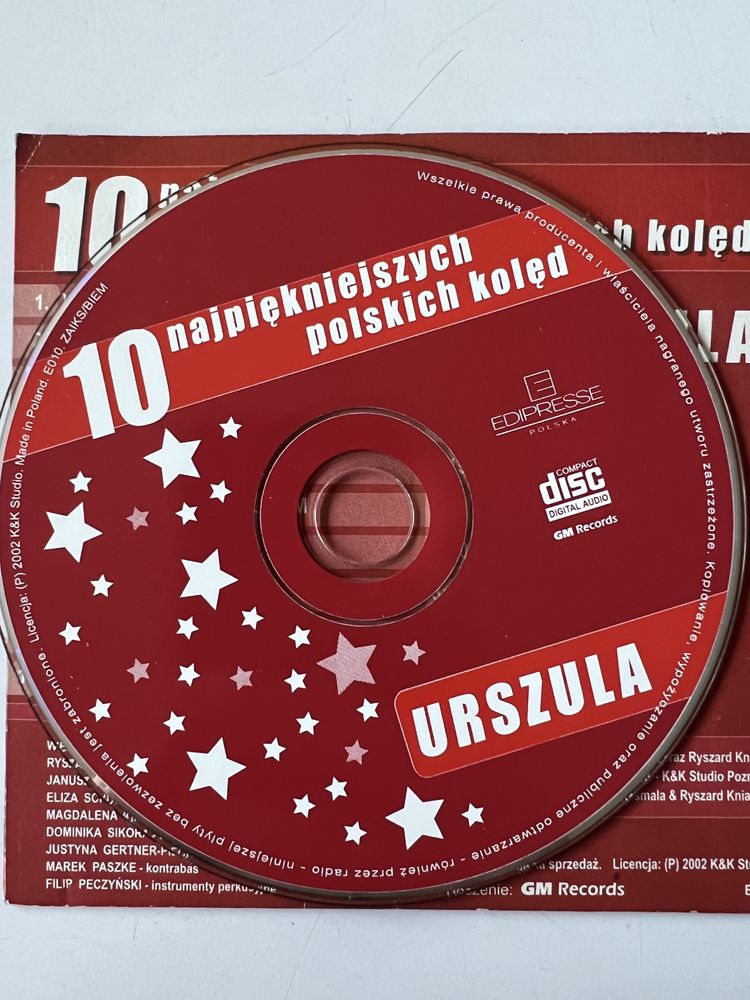 Urszula - 10 najpiękniejszych polskich kolęd płyta CD