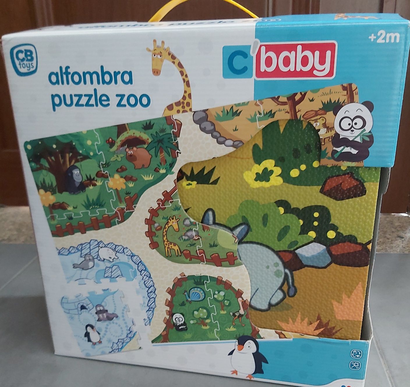 Tapete infantil da selva novo