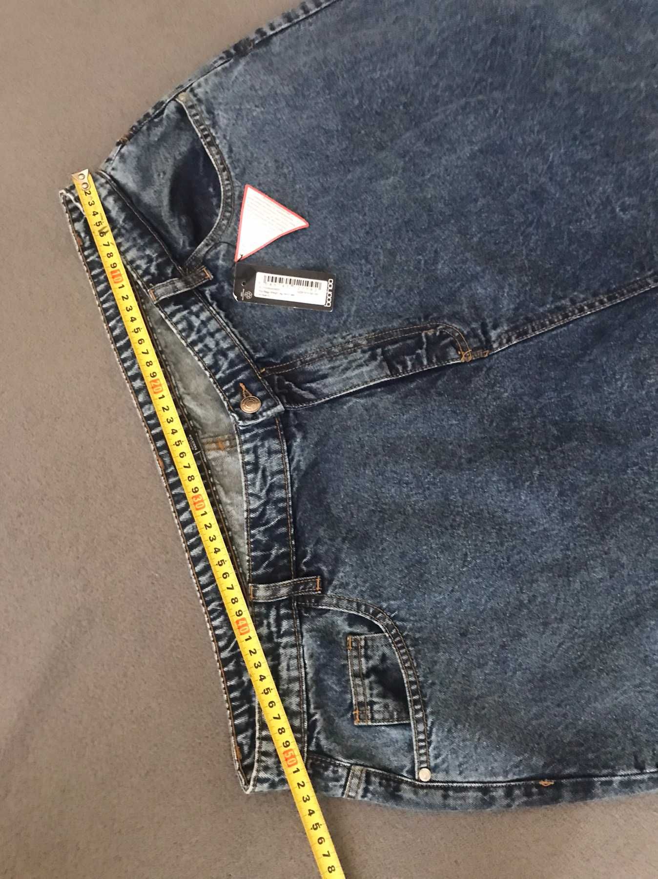 Джинсы Boohoo -Plus Baggy Straight Leg Denim Jean в большом  размере!