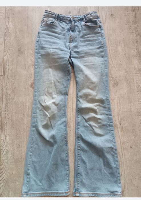 Spodnie dzwony dziewczęce 158