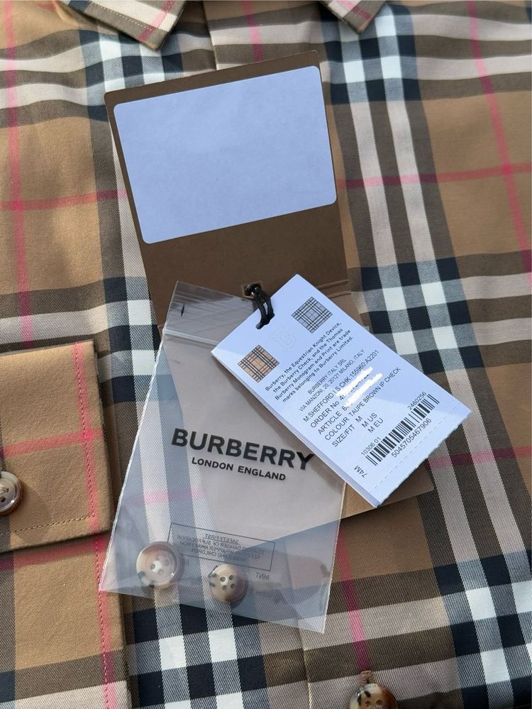 Camisa Burberry Original – Nova com Etiquetas